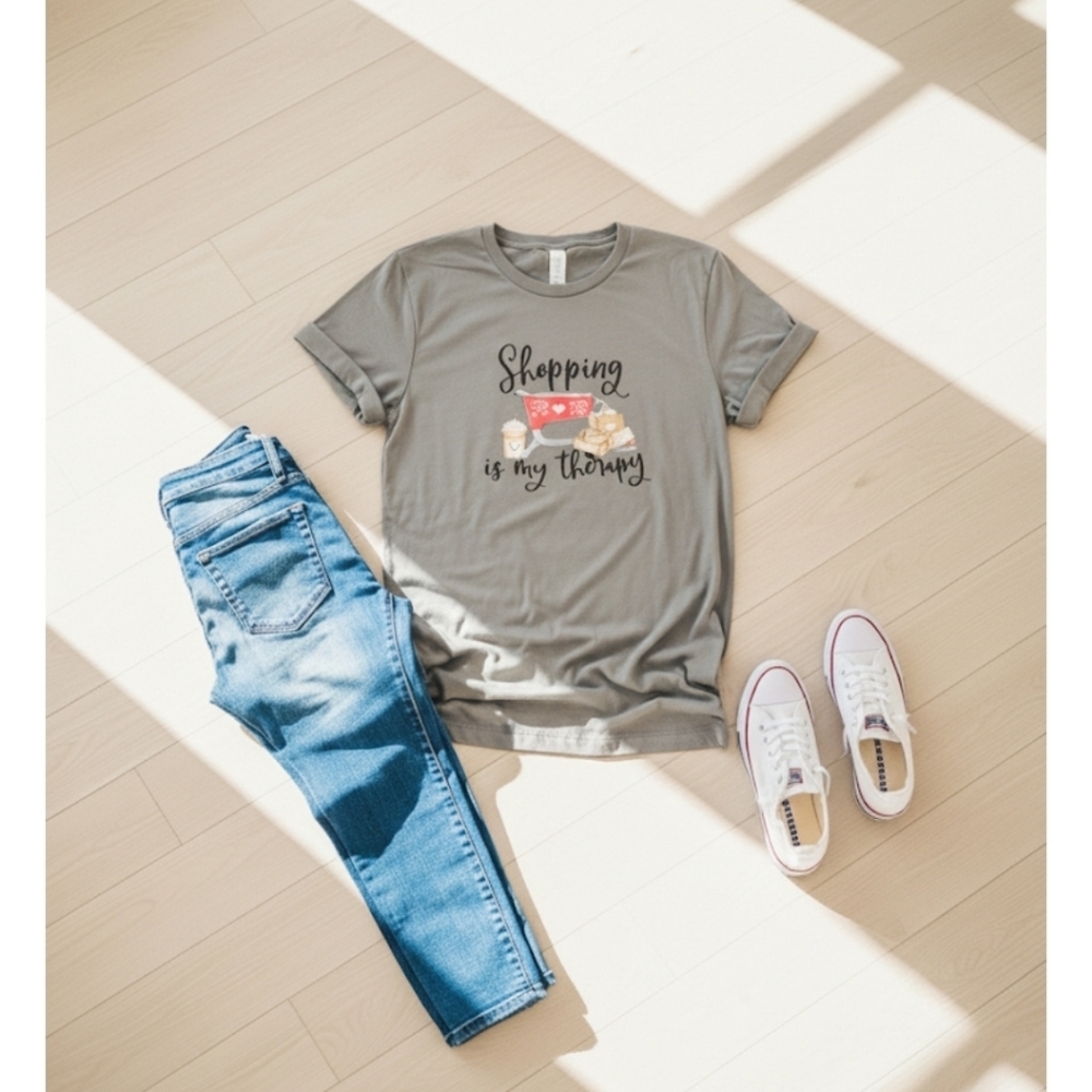 Shopping Is My Therapy Shirt